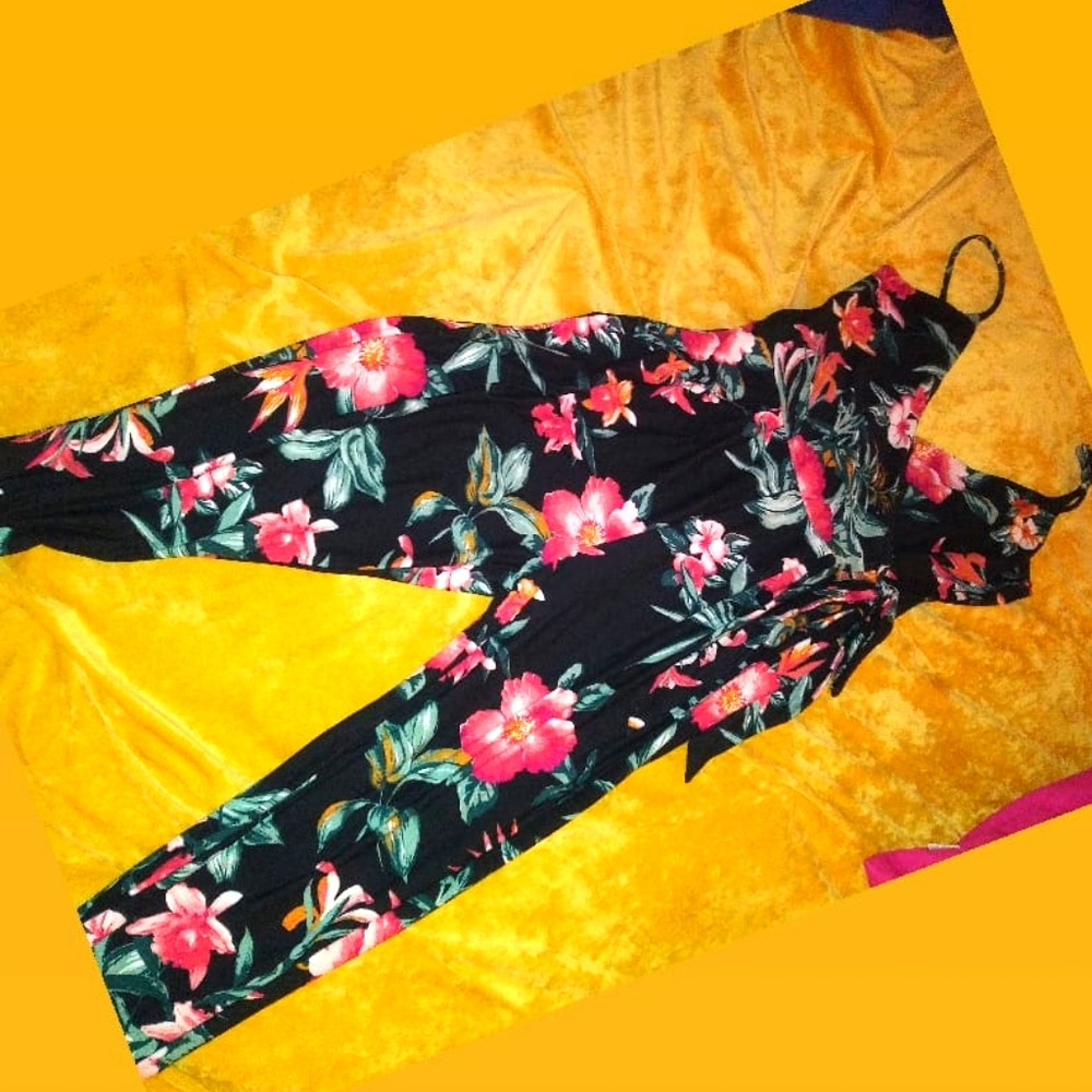 Floral Jumpsuit